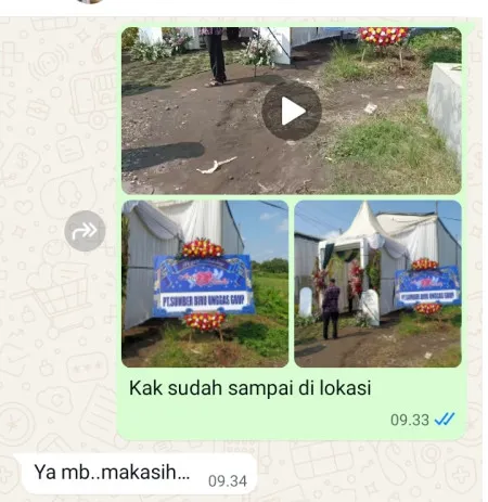 Pengiriman Karangan Bunga Menara Bca