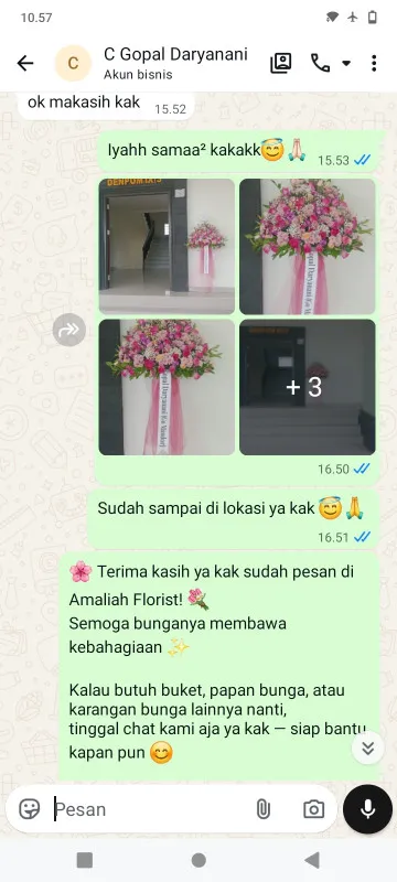 Pengiriman Karangan Bunga Menara Bca